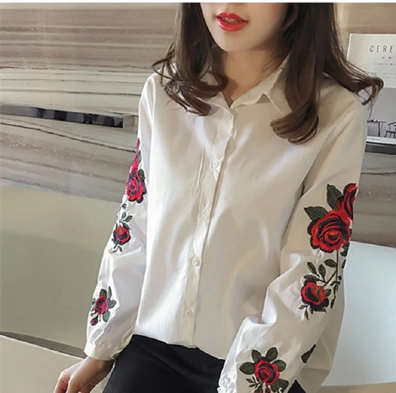 Женская Полосатая рубашка Blusas 2019 Весна новая шифоновая блузка женская Свободная