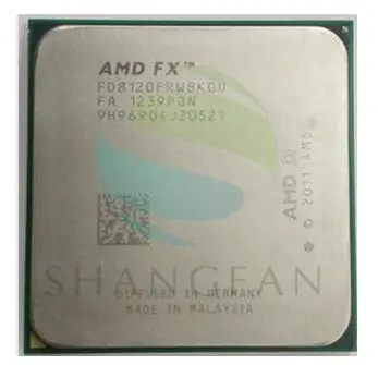 Процессор AMD FX серии FX-8120 FX 8120 3,1 ГГц Восьмиядерный процессор 125 Вт FX8120 FD8120FRW8KGU Socket AM3
