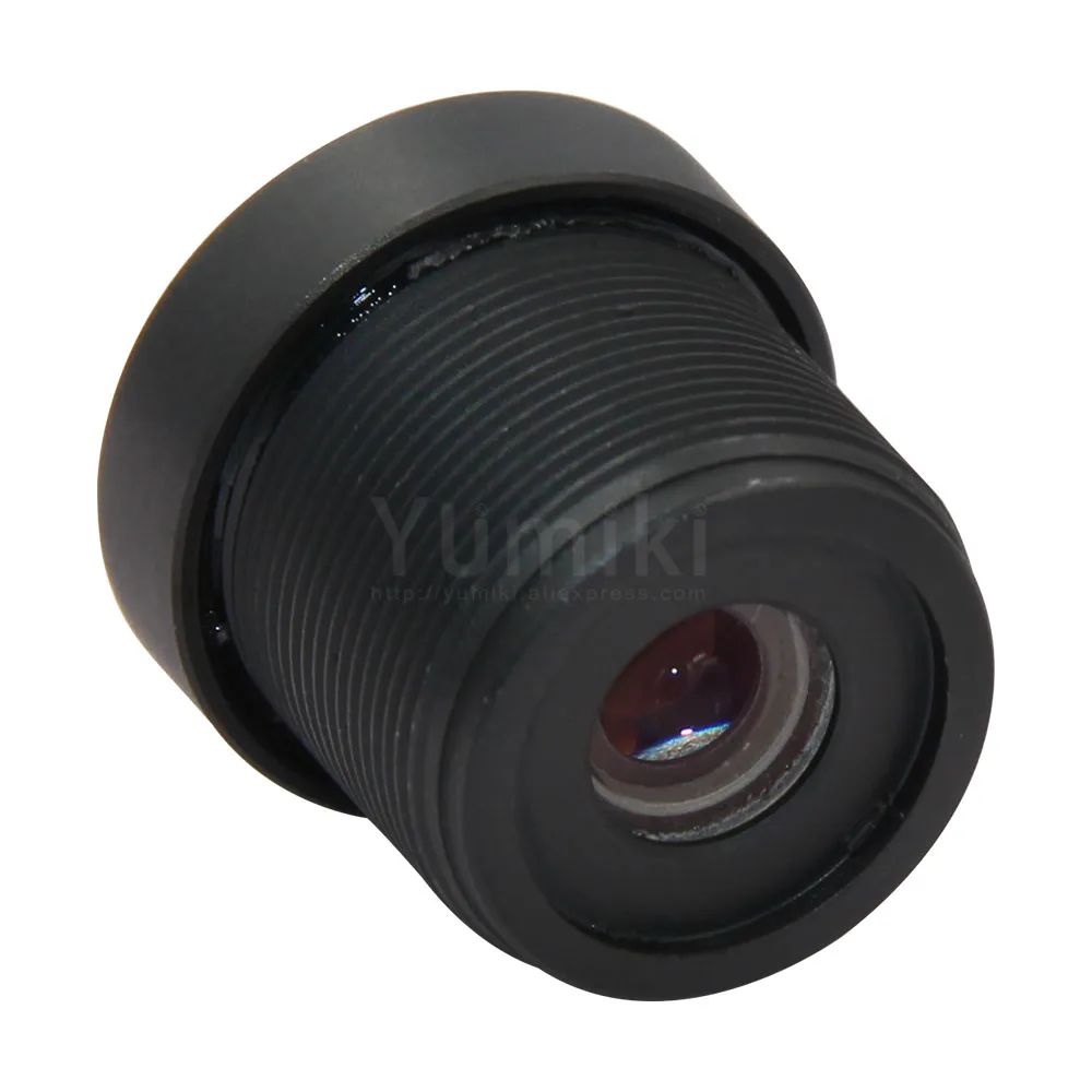 Yumiki HD 2,0 мегапиксельная 3,2 мм Объективы для видеонаблюдения 1/2. " для HD cctv Камера объектив M12 Mount фиксированной диафрагмой длинные расстояния