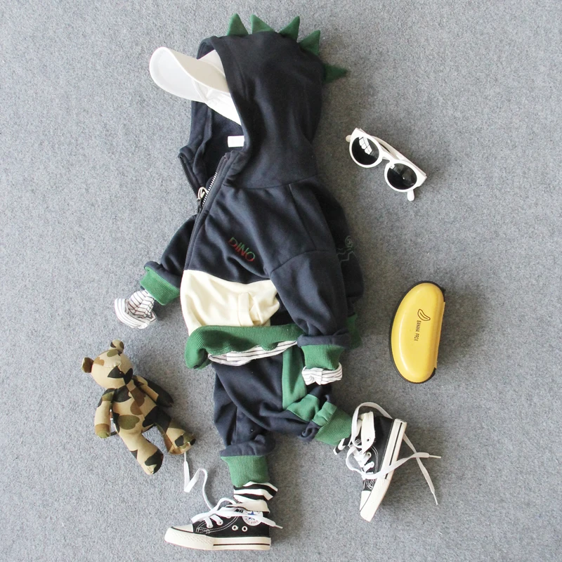 Комплект одежды для мальчиков из 2 предметов толстовка с капюшоном + штаны