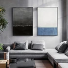 Абстрактная Картина на холсте, Настенная картина для гостиной, Северный плакат для украшения, картина для спальни, современный минималистский художественный Декор