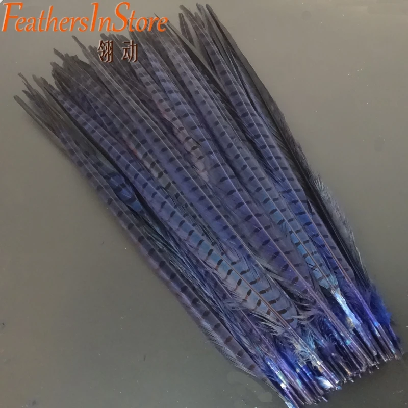 EMS Shipping 200 pcs 20 22inch Natural purple black orange green yellow pink royal blue turquoise Ringneck Pheasant Feather|ringneck pheasant