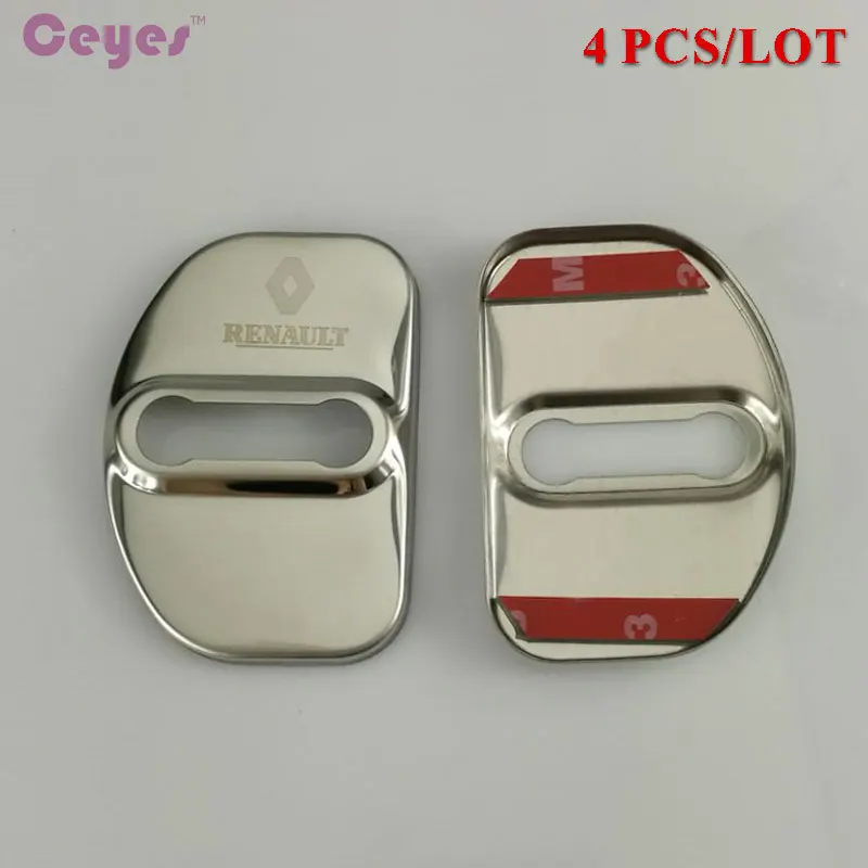 Автостайлинг Ceyes чехлы для автомобиля крышка дверного замка чехол Renault Megane 2 Scenic una
