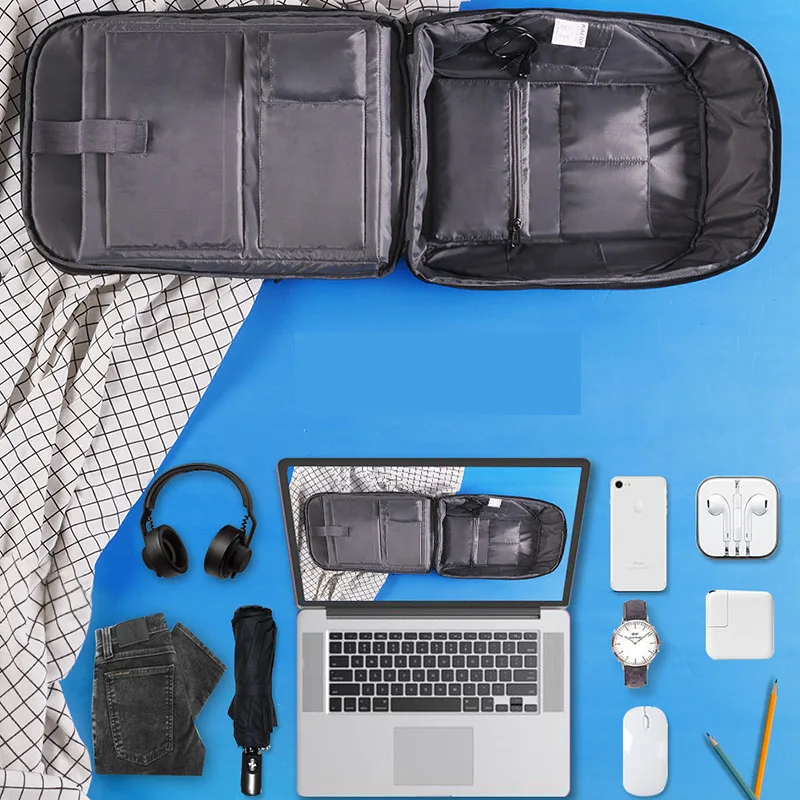 Водонепроницаемая сумка для ноутбука KALIDI 15 дюймов с usb зарядкой Mackbook pro 13 3 6