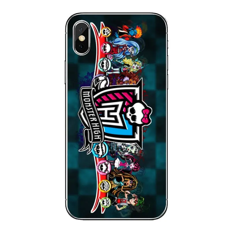 For Xiaomi Mi A1 A2 5X 6X 8 lite SE Pro Max Mix 2 2S 3 Mi5 Mi5S TPU Transparent Case Covers Monsters High school Girl Art Poster |
