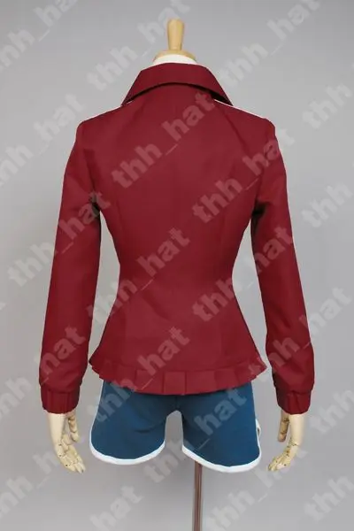 Danganronpa Dangan-Ronpa Aoi Asahina Косплей CostumeDanganronpa Костюм |