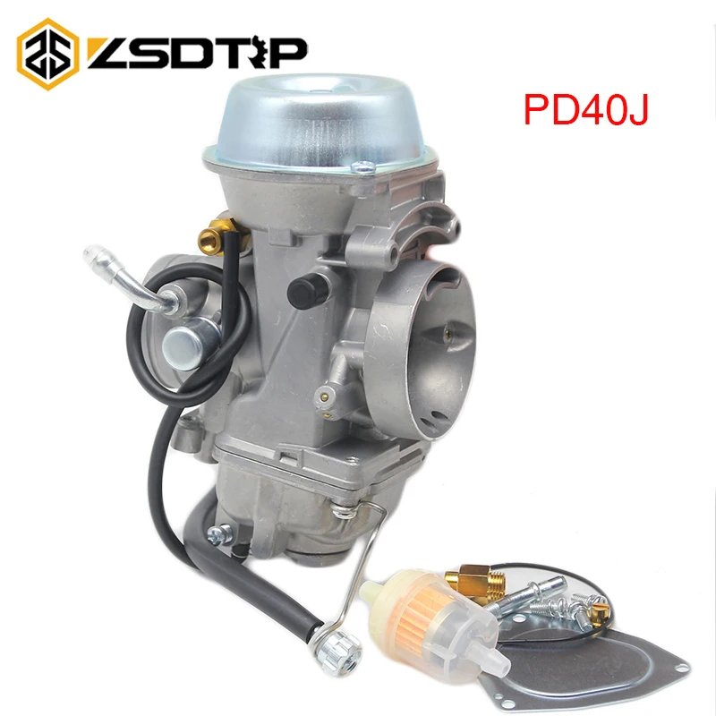 Карбюратор ZSDTRP PD40J 40 мм вакуумный карбюратор Чехол Для POLARIS 500 универсальный от 400cc