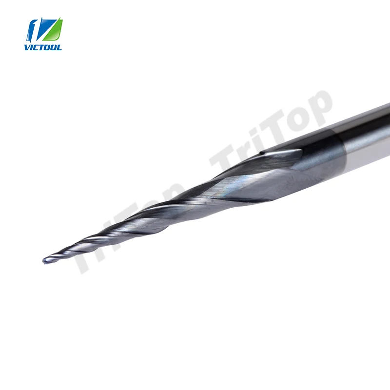 Концевая фреза R0.5 * D8 47 100L 2F фрезы из карбида вольфрама сферический носовой