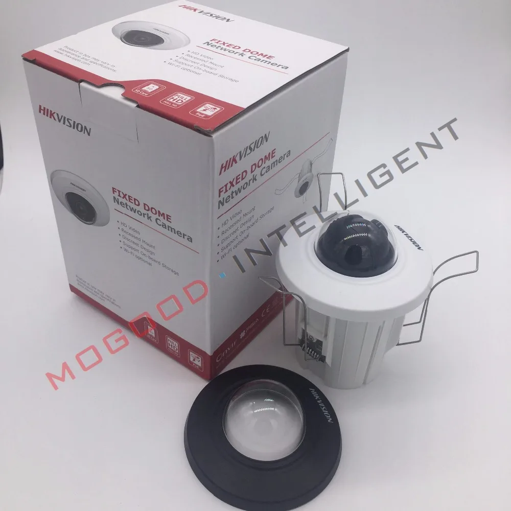 Купольная Встраиваемая ip камера HIKVISION 2 МП/1080P поддержка многоязычных систем