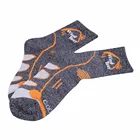 Пара велосипедных носков мужские женские спортивные носки для футбола толстые термальные удобные дышащие походные Coolmax влагоотводящие Беговые