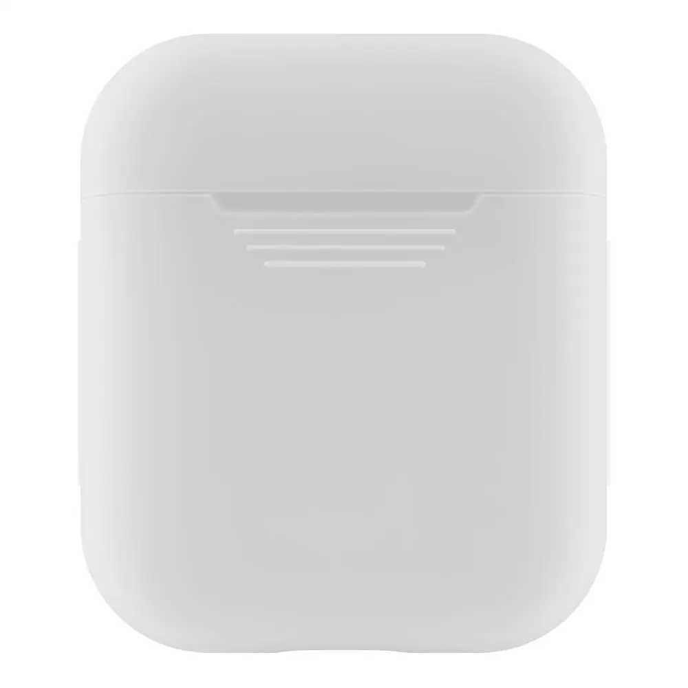 Силиконовый чехол 1:1 для Apple AirPods портативный ударопрочный защитный наушников
