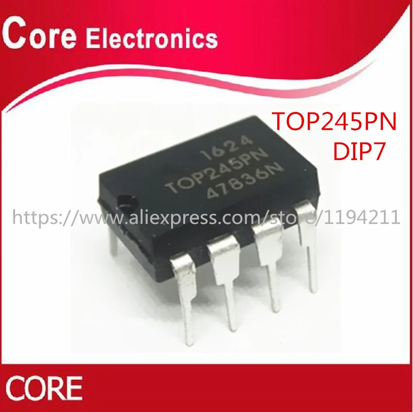 10 шт. TOP245PN DIP TOP245 7 TOP245P DIP7 245PN|Интегральные схемы| |