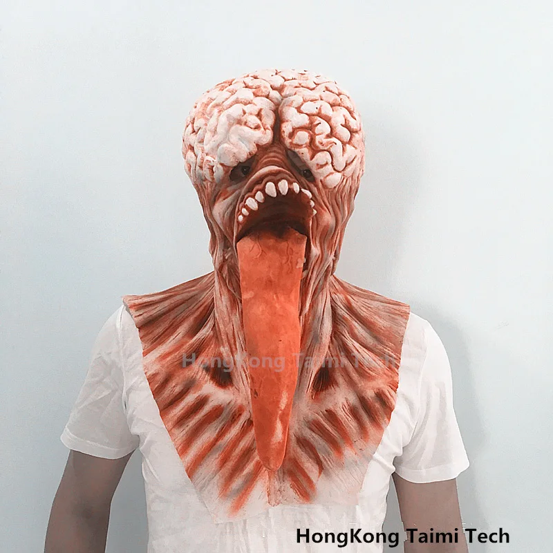 Маскарадные маски с длинными тонами для Хэллоуина страшная маска монстра