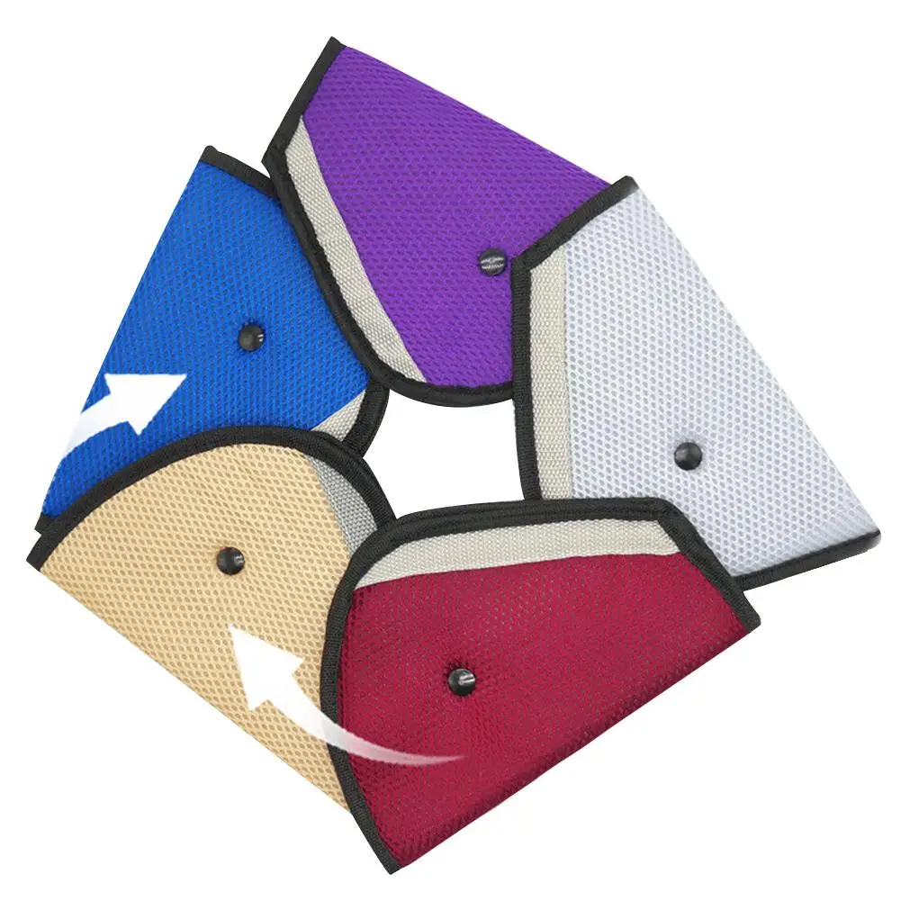 Dragonpad Triangle Children Seat Belt Adjuster Car Safety Cover Strap Fixer Pad Harness | Автомобили и мотоциклы