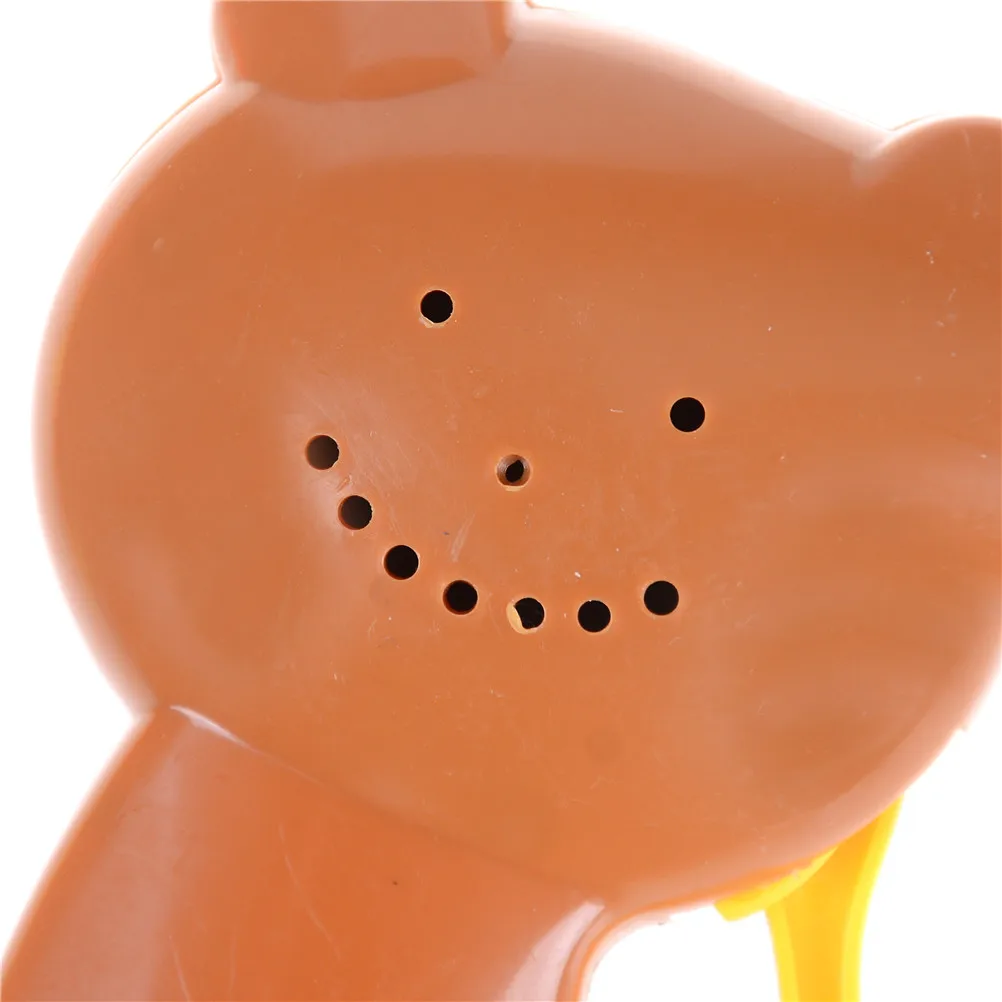 1 шт. милый мультяшный игрушечный пистолет с мыльной водой и пузырьками для детей