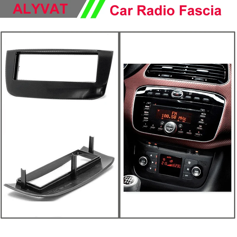 Автомобильная Радио панель для Fiat Punto (199) 2009 + головное устройство Dash Kit фитинг Facia