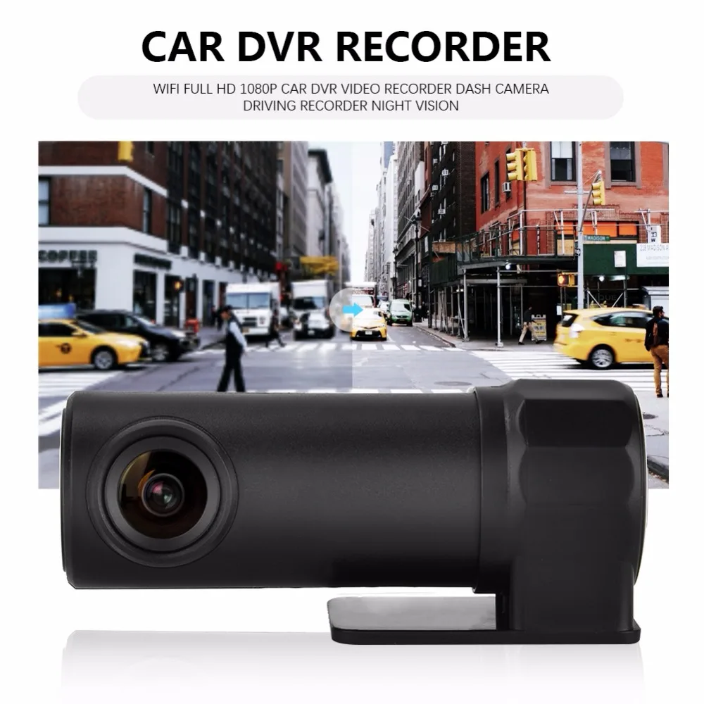 WiFi Full HD 170 градусов 1080P Автомобильный видеорегистратор, видеорегистратор, камера для вождения, ночное видение, циклическая запись, парковочный монитор