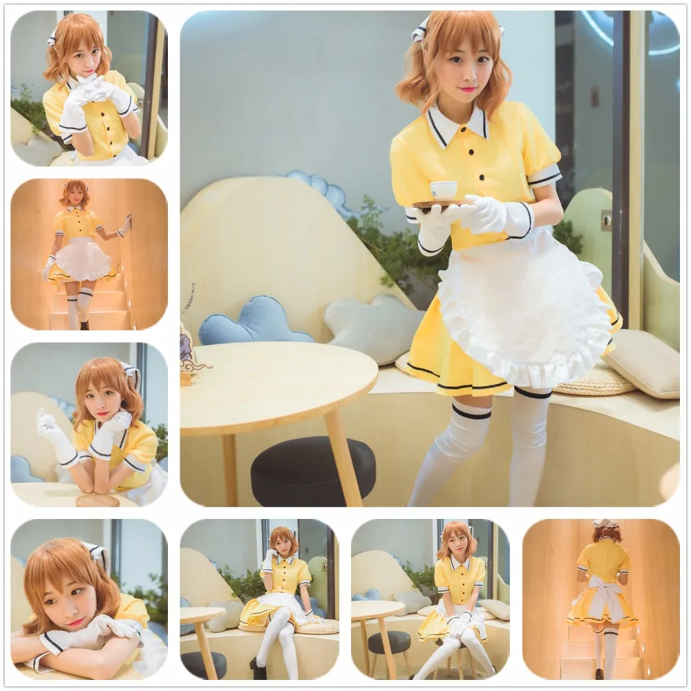 Аниме смесь S Косплей Костюм Sakuranomiya Maika Kaho Hinata Mafuyu Hoshikawa Kanzaki hiкорий Amano Ameno женское