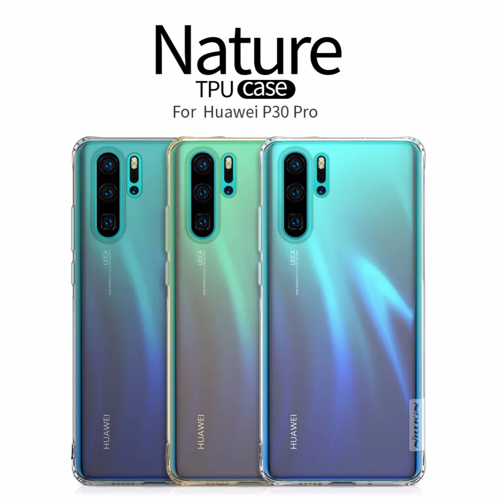 Для Huawei P30 Pro Nillkin TPU 0 6 мм ультра тонкий чехол для телефона силиконовый кристально