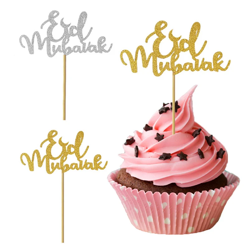 5 шт. торты для торта Eid Mubarak Свадебный детский душ день рождения вечеринка