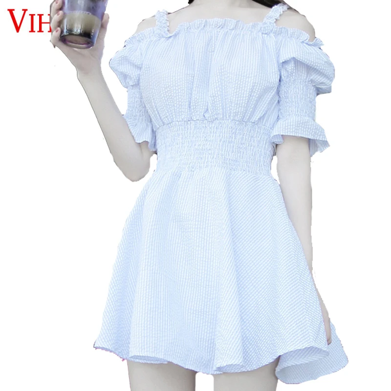 Летний новый женщины dress sexy тонкий жгут мода высокая талия vestidos сплошной цвет