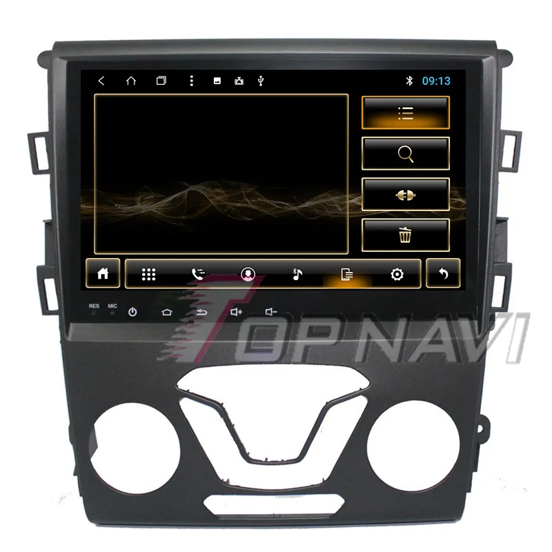 Автомагнитола 9 дюймов Android 8 1 GPS-навигация для Ford Mondeo 2013 Авторадио мультимедийный