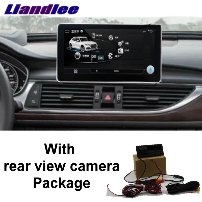 Для Audi A6 A6L 2011 2012 2013 MMI автомобильный мультимедийный плеер NAVI Радио CarPlay адаптер gps навигации - Цвет: A6with-Camera