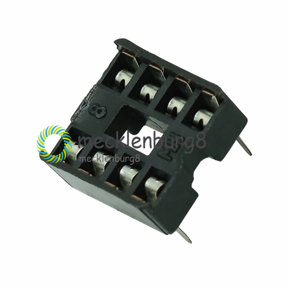 20 шт. 8pin DIP IC розетки адаптер паяльный Тип 8 Pin 100% происхождение | Электроника
