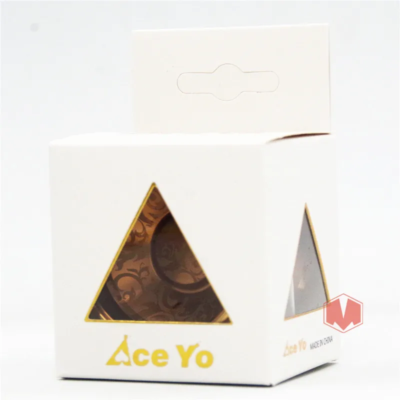 

New arrive YoYo Ace Yo Hypocrisy Max yo-yo 24K Gold-plated ring professional yoyo Metal ball Christmas gift