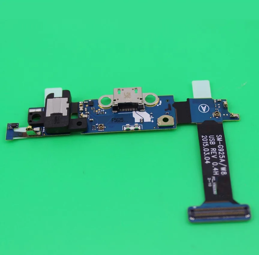 YuXi Замена для Samsung Galaxy S6 Edge G925F G925A G925T USB порт зарядки Micro Dock разъем плата гибкий