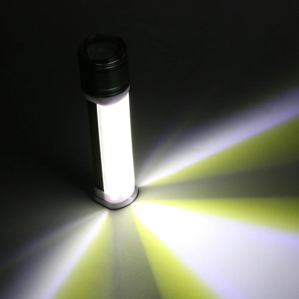 Светодиодный фонарик 3800 люменов COB Led + T6 светодиодный масштабируемый Фонарь 7