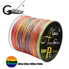 Леска плетеная из 12 нитей, японская мультифиламентная леска 300 м500 м1000 м1500 м, сверхпрочная, 35-180LB