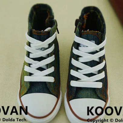 Koovan/прямые продажи с фабрики; детская парусиновая джинсовая обувь для мальчиков и девочек; Детские модные кроссовки; детская обувь; джинсовые ботинки; 24-30; KY08 - Цвет: Brown