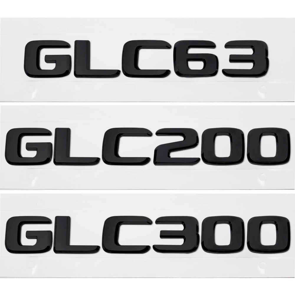 Exterior Accessories For Mercedes Benz GLA250 GLA260 GLC63 GLC200 GLC300 G500 GLA GLC Class W203 W204 Plastic Trunk Lid Emblem | Автомобили
