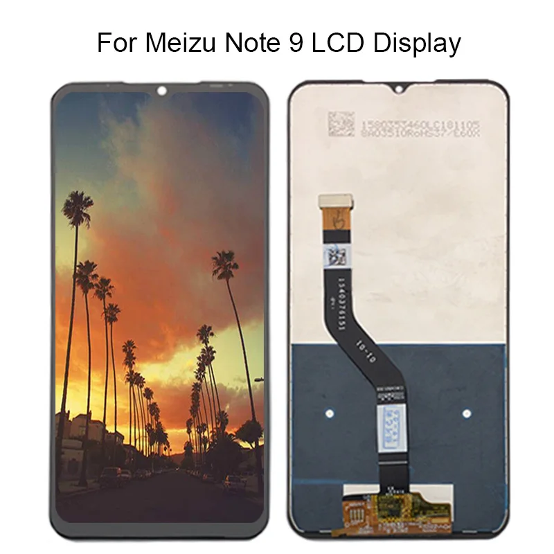 ЖК дисплей для Meizu Note 9 дигитайзер сенсорного экрана запасные части экран +