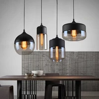 4 style modern contemporary glass pendant lamp lights fixtures e27 e26 led for kitchen restaurant cafe bar living room