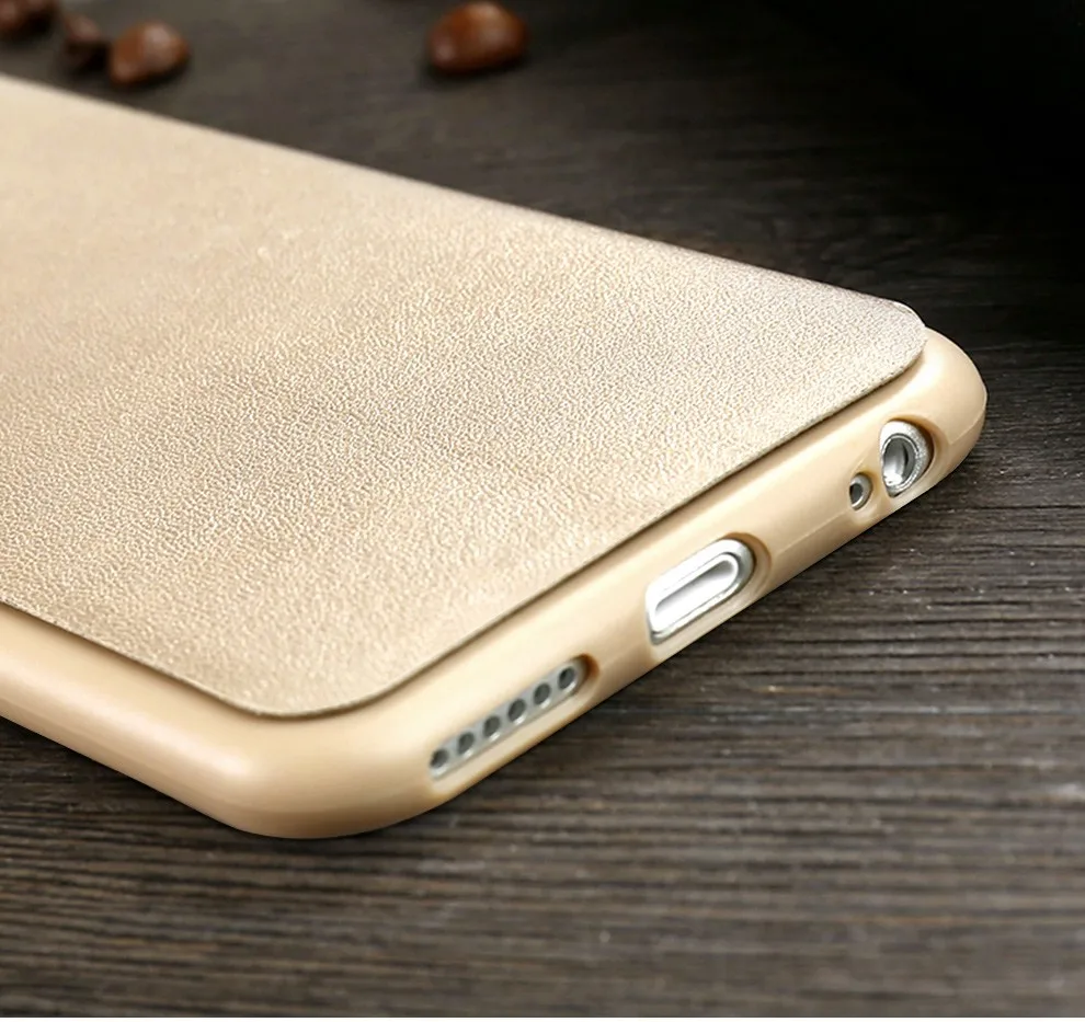 X-Level ультра тонкий кожаный флип-чехол для телефона iPhone 5S 6 6s 8 7 Plus xs max Ⅺ 11 подставка держатель защитный чехол