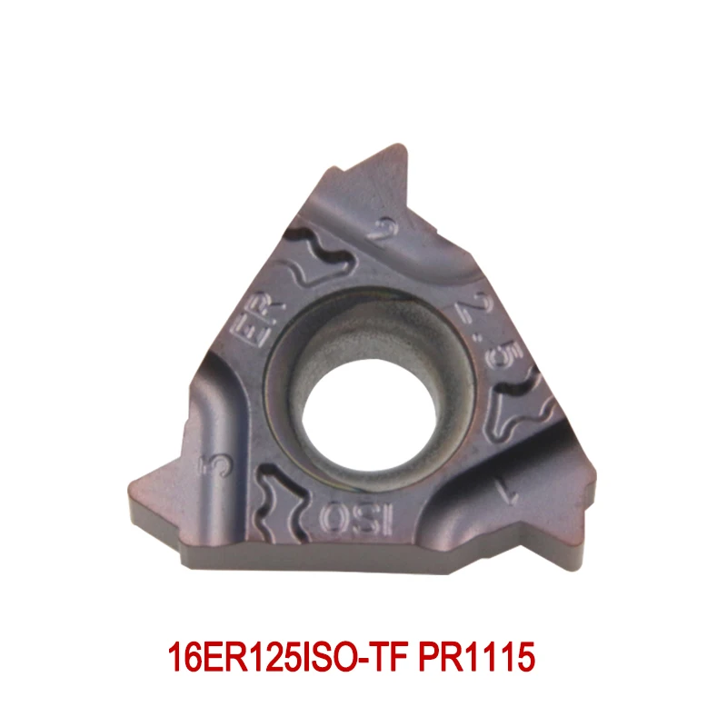 

Вставки из карбида с резьбой, 16 er125iso-tf PR1115, 5 шт.