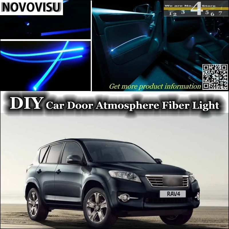 NOVOVISU для TOYOTA RAV4 RAV 4 внутренняя настройка окружающего света атмосфера