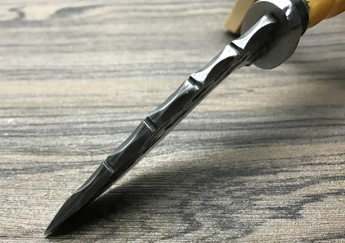 Новейший мини охотничий нож из дамасской стали многофункциональный для