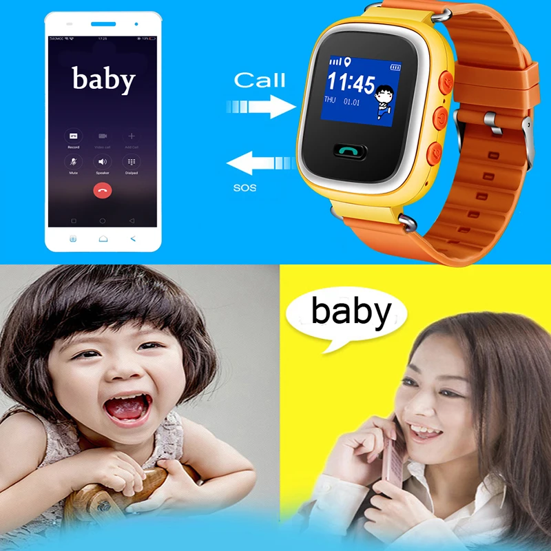 New Children smartwatch LBS Positioning Tracker Safety Distance Setting Sleep Monitoring Call Support SIM Card Digital Watch | Электроника