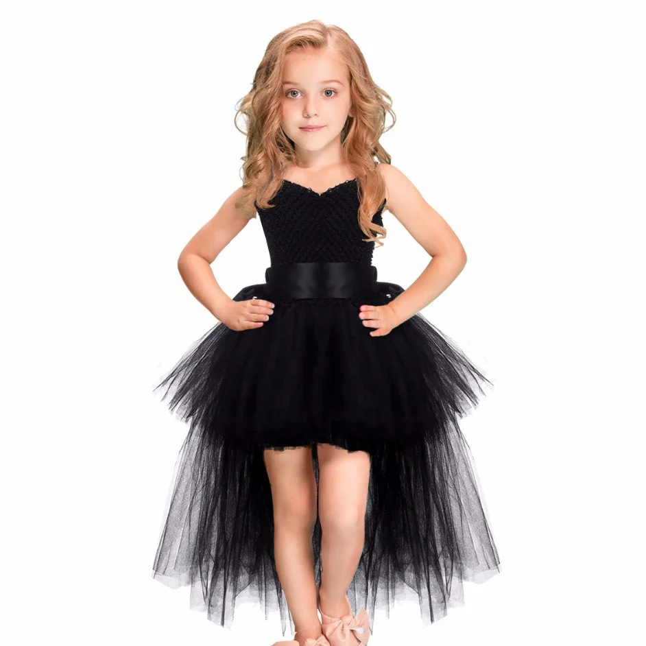 Tutu Dress Baby Girls Boys Prom Strap New 2019 White Black Pink Flower Handmade Princess Fluffy Soft Mesh Tulle | Детская одежда и