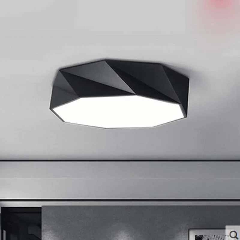Z современный простой потолочный светильник геометрический дизайн креативный
