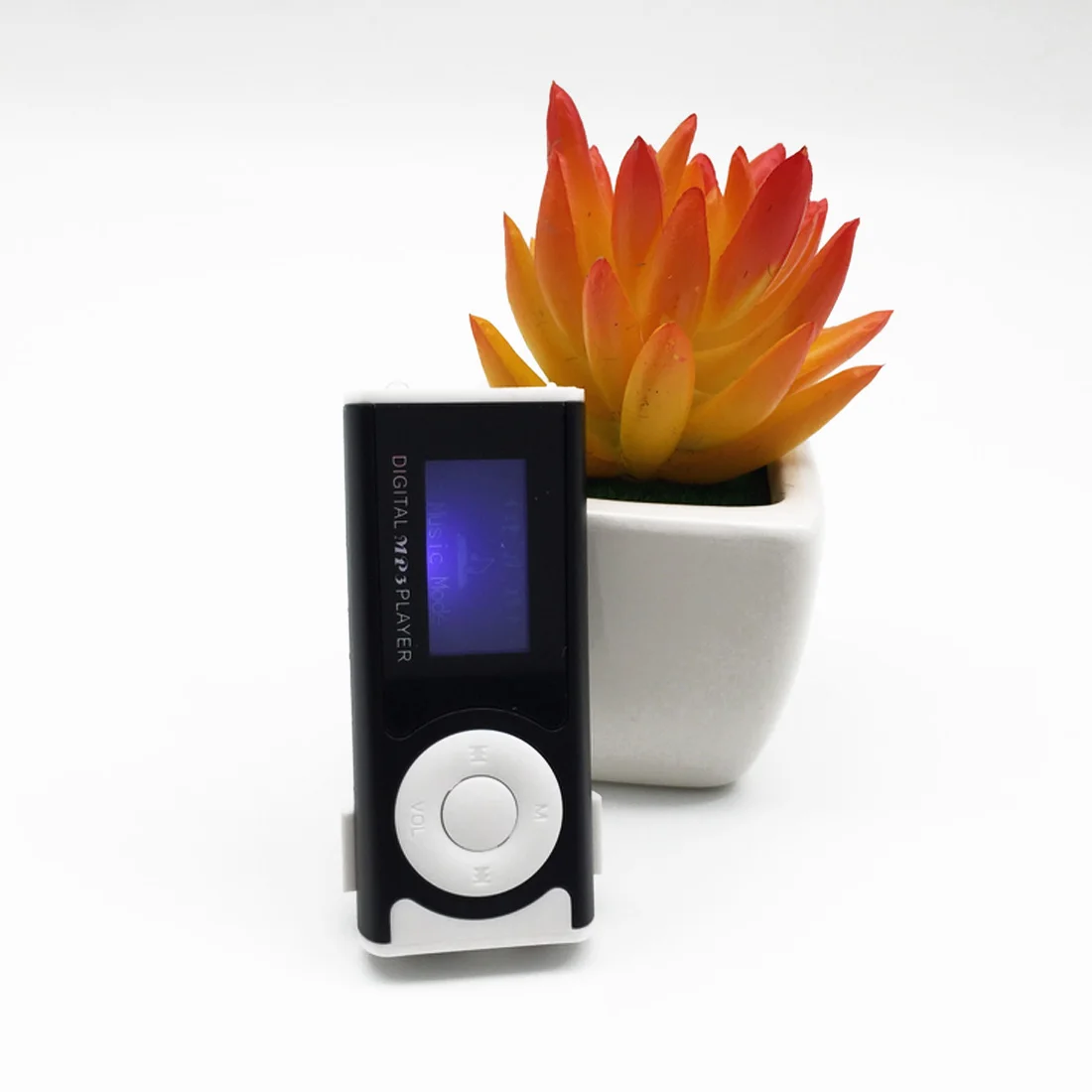 Креативный портативный Mp3 плеер мини USB Клип ЖК-экран MP3 медиаплеер Поддержка 16 ГБ Дополнительный Micro SD музыкальный плеер Walkman