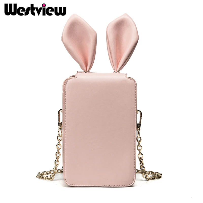 WERTVIEW Новые Милые Женщины Мини Crossbody Сумки Сотовый Телефон Кожа PU Твердые Конфеты