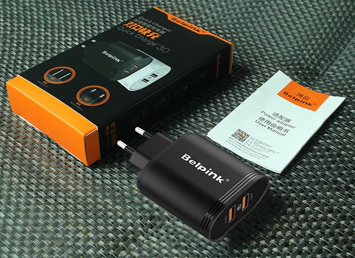 ЕС Универсальный 36 Вт Dual USB Путешествие Стены Зарядное Устройство Адаптер европа