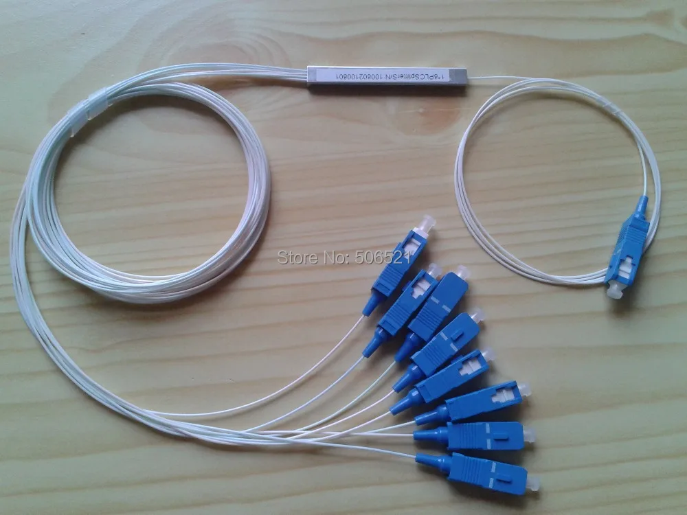 splitter plc sc/apc 1x8 Mini type PLC optical fiber 1:8 sc apc ftth solution | Мобильные телефоны и аксессуары