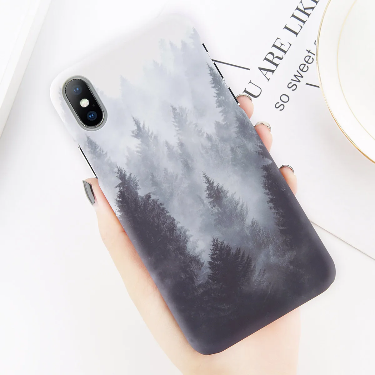 1042 Чехол для телефона Moskado для iPhone 6 6s 7 8 Plus, чехол для iPhone X XS Max XR 7 8, жесткий пластиковый чехол s - Цвет: 1042
