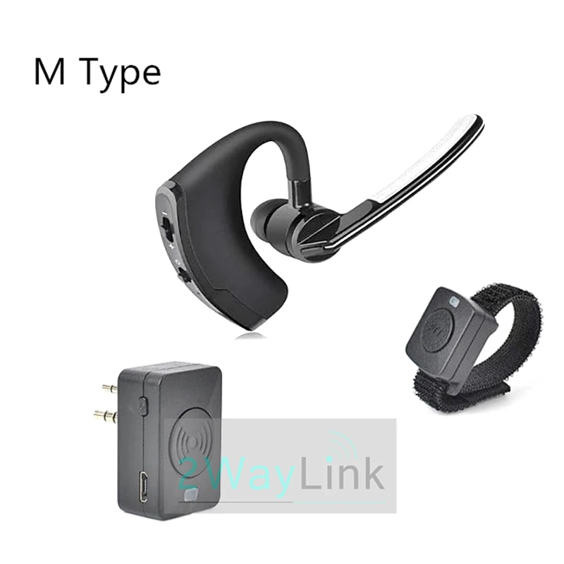 Беспроводная портативная рация Bluetooth гарнитура наушник для Motorola KENWOOD Baofeng UV 5R 82