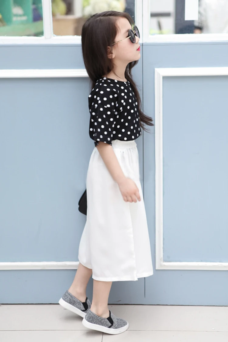 Брюки с новым рисунком 2016 летние корейские однотонные штаны широкими штанинами